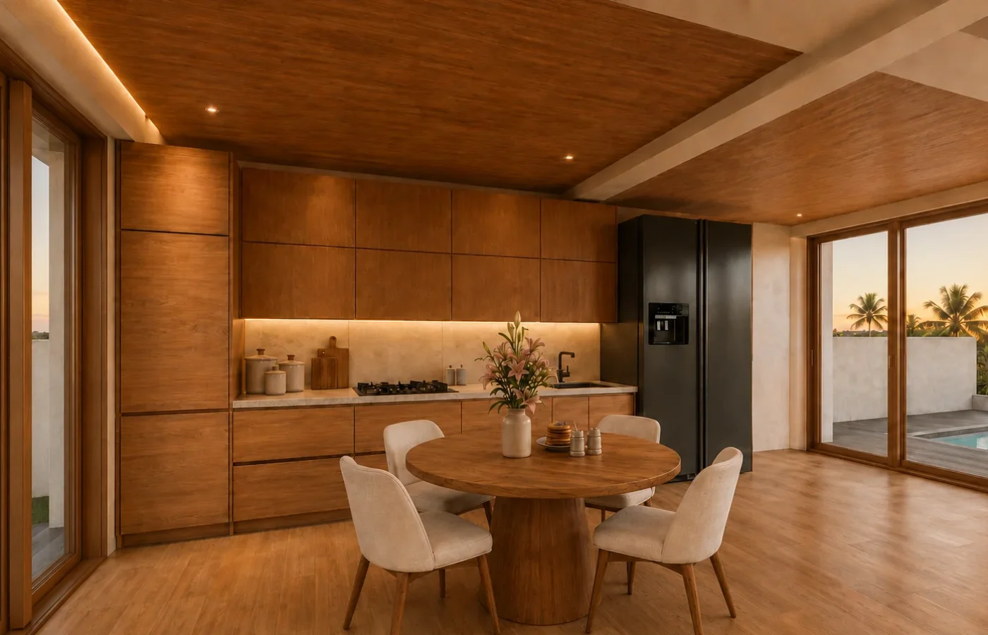 cocina-villa-tropical-madera